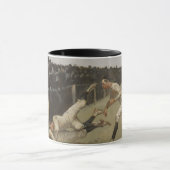 接地、エール対プリンストン、感謝祭日、 マグカップ (中央)