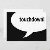 接地! 招待状 (正面/裏面)