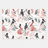 接客ハワイのラッピング紙 ラッピングペーパーシート (正面2)