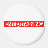 接待切手 マグネット (正面)