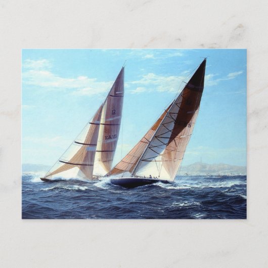 接戦走 ポストカード (正面)