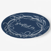 接木される ペーパープレート (アングル)