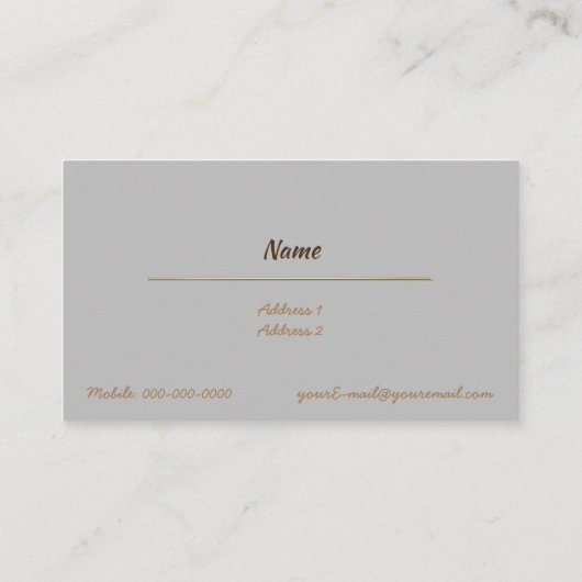 接眼レンズの名刺 名刺 (裏面)