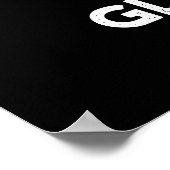 接着した日おもしろいを過ごす暗いBG ポスター (角)