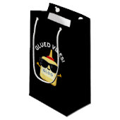 接着ビブおもしろいーグループンダークBG スモールペーパーバッグ (正面アングル)