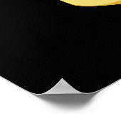 接着ビブおもしろいーグループンダークBG ポスター (角)