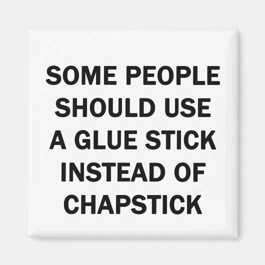 接着剤を使う人もいる マグネット (正面)