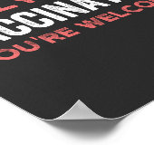 接種済み どういたしまして ポスター (角)