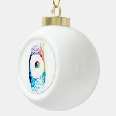 接続されたニューロン セラミックボールオーナメント (右)