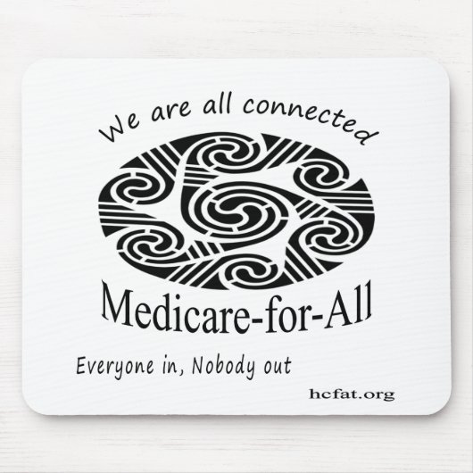 接続されるケルト語 マウスパッド (正面)