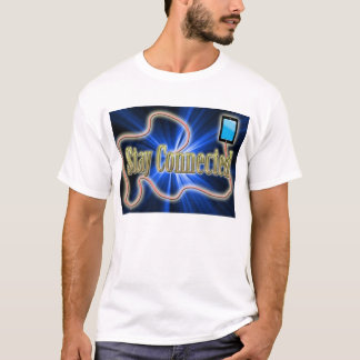 接続される滞在 Tシャツ