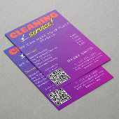 接続するクリーニングサービスのメイド価格スキャン 招待状