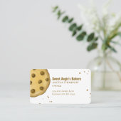 接続する | QRコードシンプルベーカリーCookie 名刺 (スタンド正面)