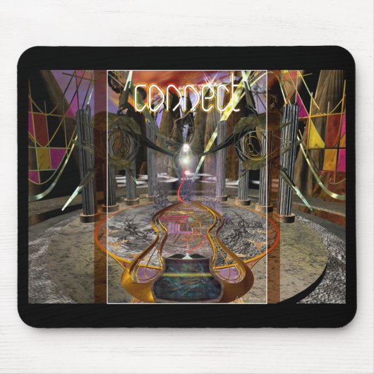 '接続'マウスパッド マウスパッド (正面)