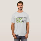 接続地球 Tシャツ (正面フル)