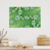 接続済み – フラクタル ポスター (キッチン)