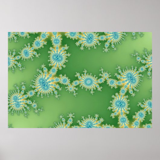 接続済み – フラクタル ポスター (正面)