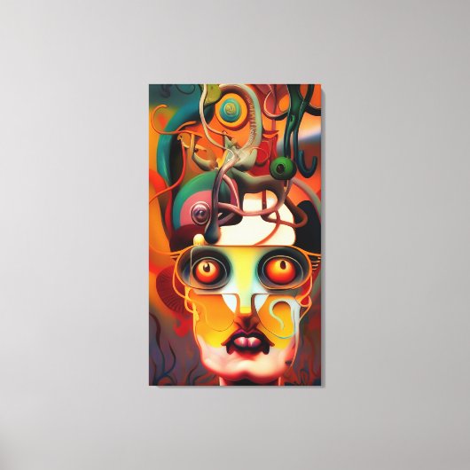 接続 キャンバスプリント (正面)