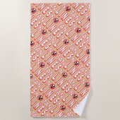 接線なし ビーチタオル (正面)