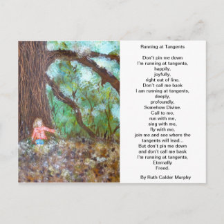 接線のポストカードを走る ポストカード