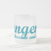 接線凍結マグ フロストグラスマグカップ (中央)