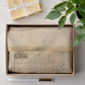 接線分離上の機械的な循環回路図 薄葉紙 (ギフト)