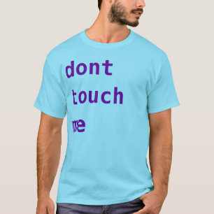 接触を躊躇させるワイシャツ Tシャツ