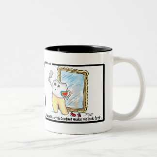 "接触"のマグ ツートーンマグカップ