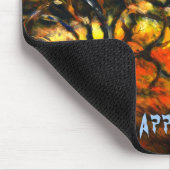 接近する嵐 – 暗くて神秘的なマウスマット マウスパッド (コーナー)