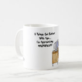 接近の壮麗なマグ コーヒーマグカップ (正面左)