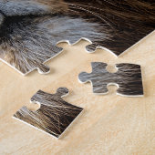 接頭ライオン、成人男性 ジグソーパズル (側面)