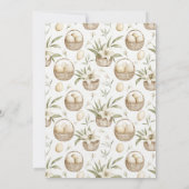 控えめなイースターエッグハントの招待状 招待状 (裏面)