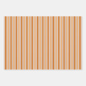 控えめなディティフローラブラウンハッピー感謝祭 ラッピングペーパーシート (正面3)