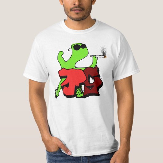 控えめなMorphsuitは最も素晴らしいでsmoken Tシャツ (正面)
