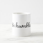 控え目なコーヒー・マグがあって下さい コーヒーマグカップ (中央)