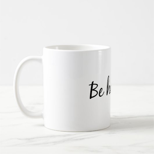 控え目なコーヒー・マグがあって下さい コーヒーマグカップ (左)
