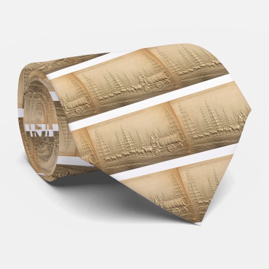 控え目な油田テキサス州 ネクタイ (ロール)