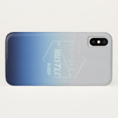 控え目な滞在およびハッスルの懸命 Case-Mate iPhoneケース (裏面(横))