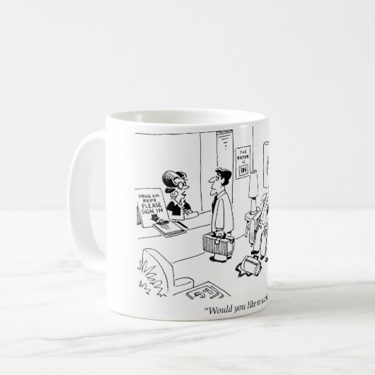 控室 コーヒーマグカップ (正面左)