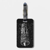 推圧問題! ラゲッジタグ (裏面縦)