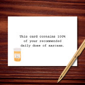推奨される毎日の皮肉 カード