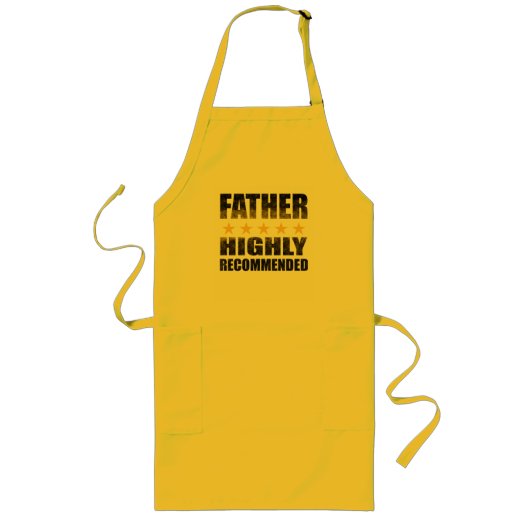 推奨5つ星パパ ロングエプロン (正面)