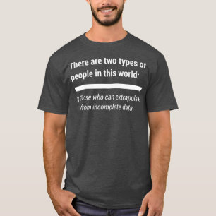 推定データには2種類ある Tシャツ