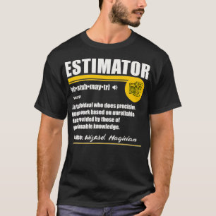 推定値推定計算ジョブ Tシャツ