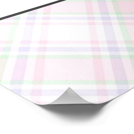 推定出産日カレンダー 女の子ポスター ポスター (角)