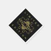 推定1944 80誕生日 スタンダードカクテルナプキン (角)