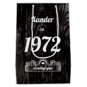 推定1972年ヴィンテージ ミディアムペーパーバッグ (裏面)