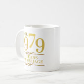 推定1979年40結婚周年 コーヒーマグカップ (正面左)