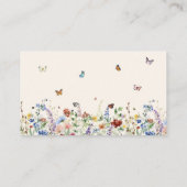 推測するキスの数 | ボヘミアンの野生の花 エンクロージャーカード (裏面)