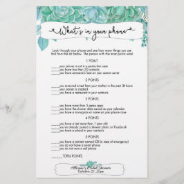 推測する誰+電話ゲーム，多肉的なブライダル3961 チラシ